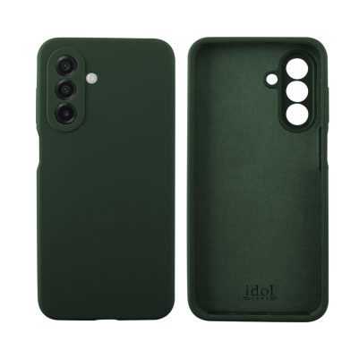 IDOL 1991 ΘΗΚΗ SAMSUNG A17 4G A175/A17 5G A176/M17 5G M176 6.7" VELVET ELITE TPU 4 SIDE FULL CAMERA PROTECTION GREEN