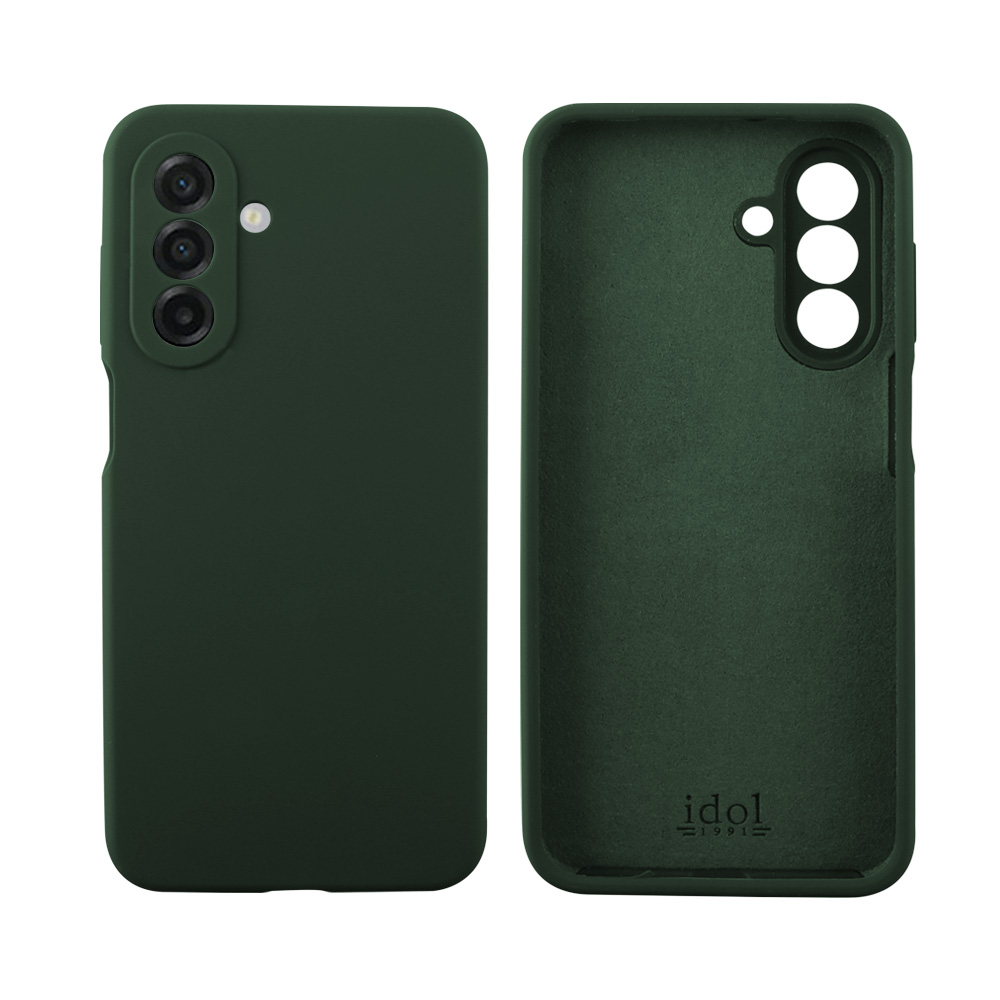 IDOL 1991 ΘΗΚΗ SAMSUNG A17 4G A175/A17 5G A176/M17 5G M176 6.7" VELVET ELITE TPU 4 SIDE FULL CAMERA PROTECTION GREEN