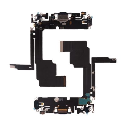 IPHONE 15 PRO (TYPE C) ΚΑΛΩΔΙΟ FLEX ΚΟΝΕΚΤΟΡΑ ΦΟΡΤΙΣΗΣ + AUDIO PORT + ΜΙΚΡΟΦΩΝΟ TITANIUM BLUE 3P OR