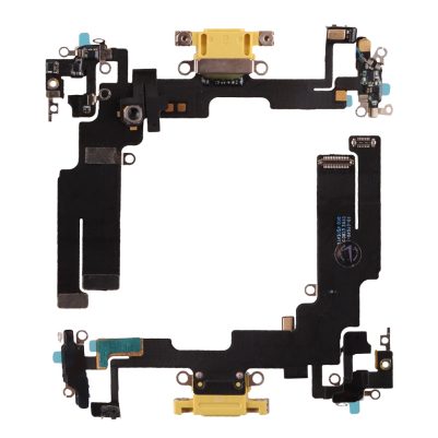 IPHONE 14 (LIGHTNING) ΚΑΛΩΔΙΟ FLEX ΚΟΝΕΚΤΟΡΑ ΦΟΡΤΙΣΗΣ + AUDIO PORT + ΜΙΚΡΟΦΩΝΟ YELLOW 3P OR