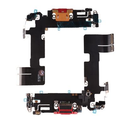 IPHONE 13 ΚΑΛΩΔΙΟ (LIGHTNING) ΚΑΛΩΔΙΟ FLEX ΚΟΝΕΚΤΟΡΑ ΦΟΡΤΙΣΗΣ + AUDIO PORT + ΜΙΚΡΟΦΩΝΟ RED 3P OR