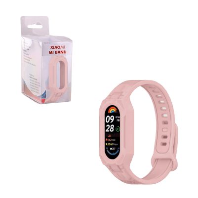 VOLTE-TEL VT153 ΛΟΥΡΑΚΙ ΡΟΛΟΓΙΟΥ ΣΙΛΙΚΟΝΗΣ CONJOINED XIAOMI SMART BAND 5/BAND 6/BAND 7/ BAND 8/ BAND 9/BAND 10 RINK