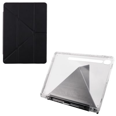 VOLTE-TEL ΘΗΚΗ SAMSUNG TAB S9/S9 FE/S10 FE/S10 LITE 10.9" LEATHER BOOK DUAL WAY STAND ΜΕ ΕΝΣΩΜΑΤΩΜΕΝΗ ΘΗΚΗ ΓΙΑ ΣΤΥΛΟ BLACK