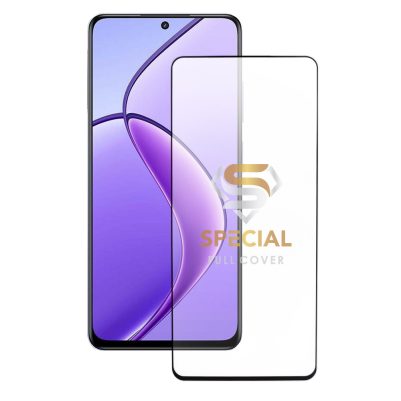 IDOL 1991 TEMPERED GLASS REALME 12X 5G 6.67" 9H 0.25mm 20D FULL GLUE SEMI CURVED BLACK