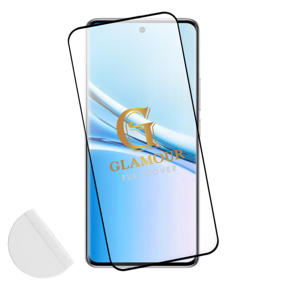 IDOL 1991 TEMPERED GLASS XIAOMI REDMI NOTE 15/POCO M8 6.9"9H 0.30mm 3D FULL GLUE SEMI CURVED FINGER UNLOCK BLACK+SQUEEZY CARD