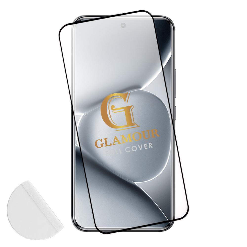 IDOL 1991 TEMPERED GLASS XIAOMI REDMI NOTE 15 PRO PLUS 6.9"9H 0.30mm 3D FULL GLUE SEMI CURVED FINGER UNLOCK BLACK + SQUEEZY CARD