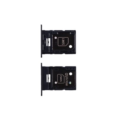 SAMSUNG A15 4G A155 SIM CARD + MEMORY HOLDER BLACK GH98-48940E ORIGINAL SERVICE PACK