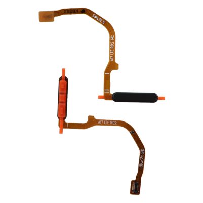 SAMSUNG A17 4G A175 FLEX FINGERPRIΝΤ SENSOR BLACK GH96-20463A ORIGINAL SERVICE PACK