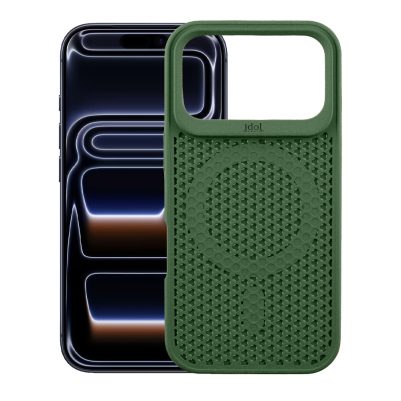 IDOL 1991 ΘΗΚΗ IPHONE 17 PRO 6.3" MAG AIR TPU CAMERA GUARD DARK GREEN