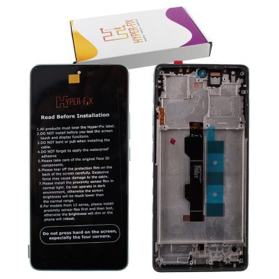 XIAOMI REDMI NOTE 13 PRO 4G/POCO M6 PRO 4G ΟΘΟΝΗ + TOUCH SCREEN + LENS + FRAME HF-56000100N600 GREEN HYPER-FIX SERVICE PACK