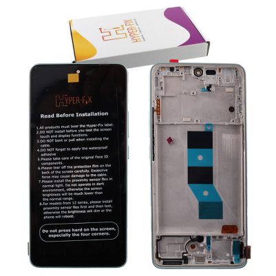 XIAOMI REDMI NOTE 14 5G ΟΘΟΝΗ + TOUCH SCREEN + LENS + FRAME HF-56001800O1700 BLUE OLED HYPER-FIX SERVICE PACK