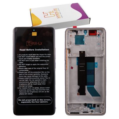 XIAOMI REDMI NOTE 14 PRO 5G ΟΘΟΝΗ + TOUCH SCREEN + LENS + FRAME HF-56002400O1600 PURPLE HYPER-FIX SERVICE PACK
