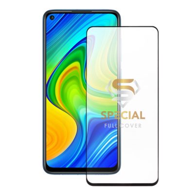 IDOL 1991 TEMPERED GLASS XIAOMI REDMI NOTE 9/REDMI NOTE 9T 5G 6.53" 9H 0.30mm SPECIAL FULL COVER FULL GLUE SEMI CURVED BLACK