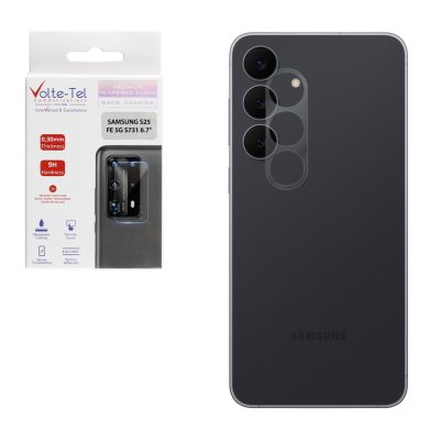 VOLTE-TEL TEMPERED GLASS SAMSUNG S25 FE 5G S731 6.7" 9H 0.30mm FOR CAMERA
