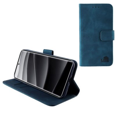 LIME ΘΗΚΗ XIAOMI REDMI NOTE 14 PRO PLUS 5G 6.67" ESSENTIAL MAGNET BOOK STAND CLIP DARK BLUE
