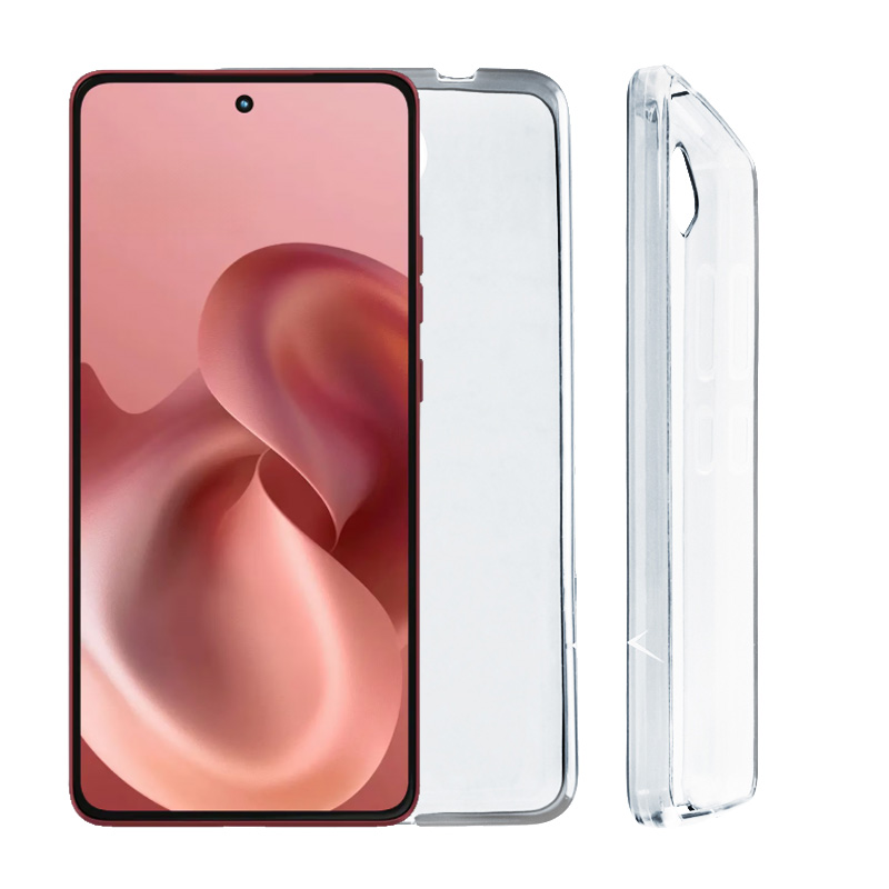 VOLTE-TEL ΘΗΚΗ MOTOROLA MOTO G86 POWER 5G XT2527-7 6.67" SLIMCOLOR AIR TPU FULL CAMERA PROTECTION ΔΙΑΦΑΝΗ