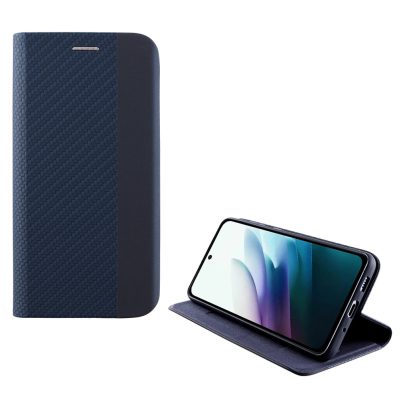 IDOL 1991 ΘΗΚΗ XIAOMI REDMI 15 4G 6.9" ELITE ANTI-RFID BOOK STAND BLUE