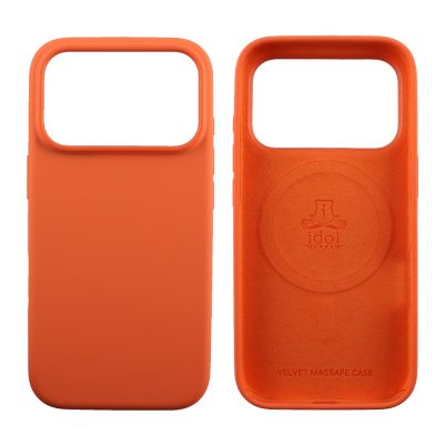 IDOL 1991 ΘΗΚΗ IPHONE 17 PRO MAX 6.9" VELVET MAGSAFE TPU CAMERA GUARD ORANGE