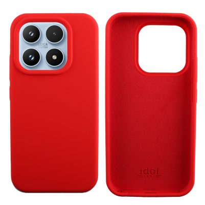 IDOL 1991 ΘΗΚΗ XIAOMI 17 5G 6.3" VELVET ELITE TPU 4 SIDE FULL CAMERA PROTECTION RED