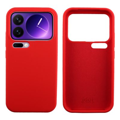 IDOL 1991 ΘΗΚΗ XIAOMI 17 PRO 5G 6.3" VELVET ELITE TPU 4 SIDE FULL CAMERA PROTECTION RED