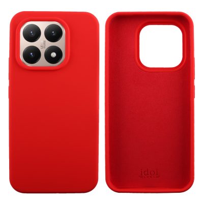 IDOL 1991 ΘΗΚΗ XIAOMI 15T 5G 6.83" VELVET ELITE TPU 4 SIDE FULL CAMERA PROTECTION RED