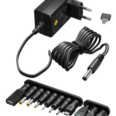 GOOBAY επιτοίχιος φορτιστής 64570, 3V-12V, 27W/2.25A, 12 tips