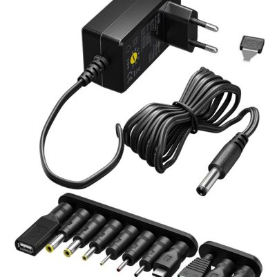 GOOBAY επιτοίχιος φορτιστής 74436, 5V-15V, 36W, 12 tips