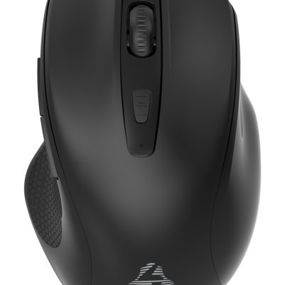 POWERTECH ασύρματο ποντίκι PT-1251, USB δέκτης, 1600DPI, μαύρο