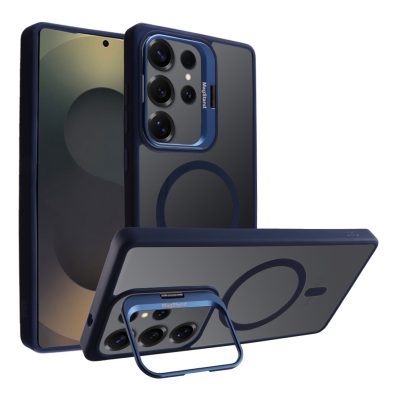 IDOL 1991 ΘΗΚΗ SAMSUNG S25 ULTRA 5G S938 6.9" MAGSTAND CLEAR TPU MAGSAFE CAMERA GUARD BLUE
