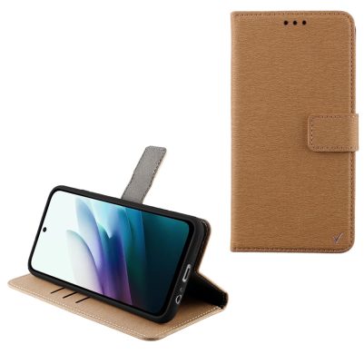 VOLTE-TEL ΘΗΚΗ XIAOMI REDMI 15 4G GLOBAL VERSION 6.9" ALLURE MAGNET BOOK STAND CLIP GOLD