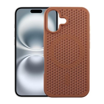 IDOL 1991 ΘΗΚΗ IPHONE 16 6.1" MAG AIR TPU CAMERA GUARD BROWN