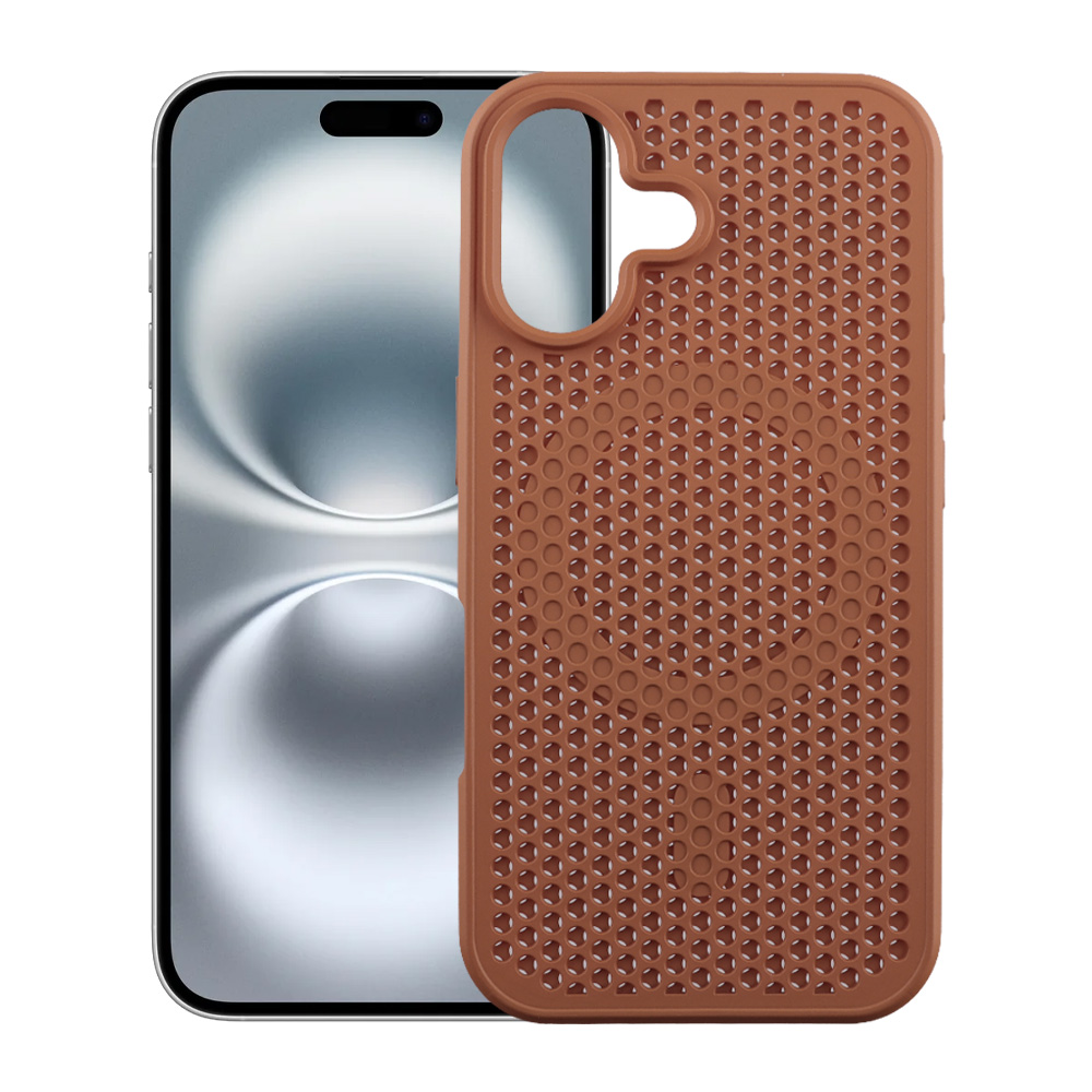 IDOL 1991 ΘΗΚΗ IPHONE 16 6.1" MAG AIR TPU CAMERA GUARD BROWN