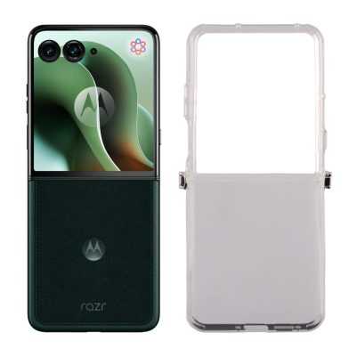 IDOL 1991 ΘΗΚΗ MOTOROLA MOTO RAZR 60 ULTRA 5G 7.0" ANTISHOCK AIR TPU WITH METAL BOND CAMERA GUARD ΔΙΑΦΑΝΗ