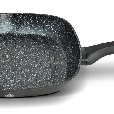 BRUNO ψηστιέρα BRN-0117, 28x28ε, με αντικολλητική επίστρωση Granit Premium
