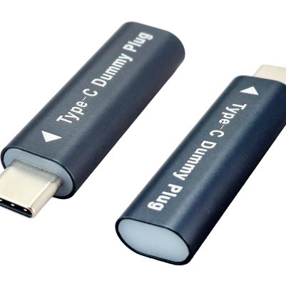POWERTECH USB-C display emulator plug CAB-UC094, 4K/60Hz, γκρι