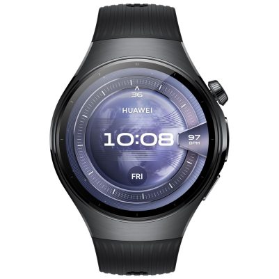 SMART WATCH HUAWEI 5 46MM 1.5" 55020EWB BT V 5.2 ΑΔΙΑΒΡΟΧΟ BLACK GR