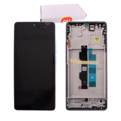 XIAOMI REDMI NOTE 13 PRO 4G/POCO M6 PRO 4G ΟΘΟΝΗ + TOUCH SCREEN + LENS + FRAME 56000200N600 PURPLE ORIGINAL SERVICE PACK