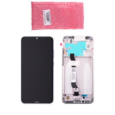 XIAOMI REDMI NOTE 8 ΟΘΟΝΗ + TOUCH SCREEN + LENS + FRAME 5600040C3J00 WHITE ORIGINAL SERVICE PACK