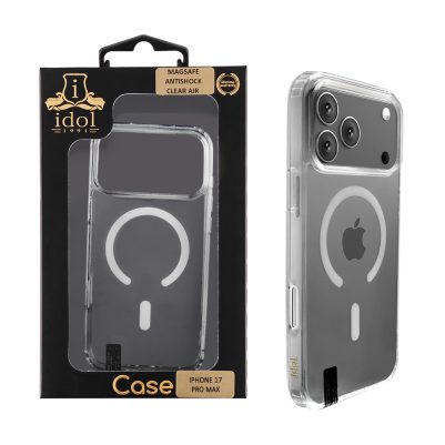 IDOL 1991 ΘΗΚΗ IPHONE 17 PRO MAX 6.9" MAGSAFE ANTISHOCK CLEAR AIR BACK COVER TPU CAMERA GUARD ΔΙΑΦΑΝΗ