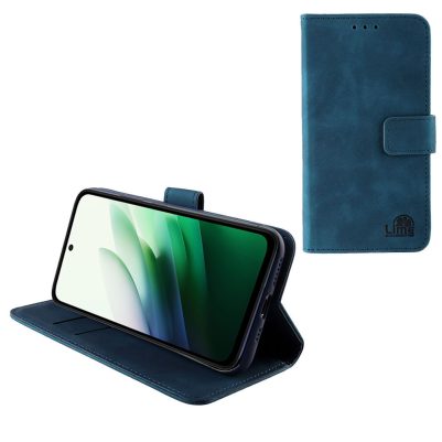 LIME ΘΗΚΗ XIAOMI REDMI 15 5G 6.9" ESSENTIAL MAGNET BOOK STAND CLIP DARK BLUE