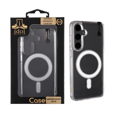 IDOL 1991 ΘΗΚΗ SAMSUNG GALAXY S26 5G 6.3" MAGSAFE ANTISHOCK CLEAR AIR BACK COVER TPU CAMERA GUARD ΔΙΑΦΑΝΗ