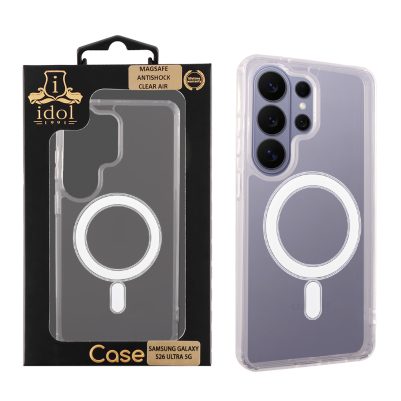 IDOL 1991 ΘΗΚΗ SAMSUNG GALAXY S26 ULTRA 5G 6.9" MAGSAFE ANTISHOCK CLEAR AIR BACK COVER TPU CAMERA GUARD ΔΙΑΦΑΝΗ