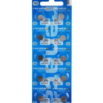 RENATA ΜΠΑΤΑΡΙΕΣ ΡΟΛΟΓΙΟΥ 384/SR41/392/G3/AG3 1.55V 45mAh SILVER OXIDE 1 ΤΕΜ. 10/BLISTER