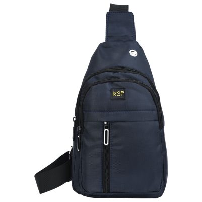 NSP N122 CASUAL ΤΣΑΝΤΑΚΙ CROSSBODY 8L ΥΦΑΣΜΑΤΙΝΟ BLUE