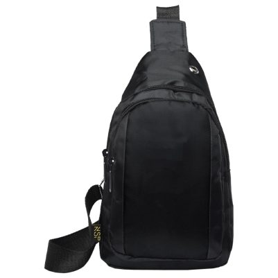 NSP N123 ATHLETIC ΤΣΑΝΤΑΚΙ CROSSBODY 8L ΥΦΑΣΜΑΤΙΝΟ BLACK