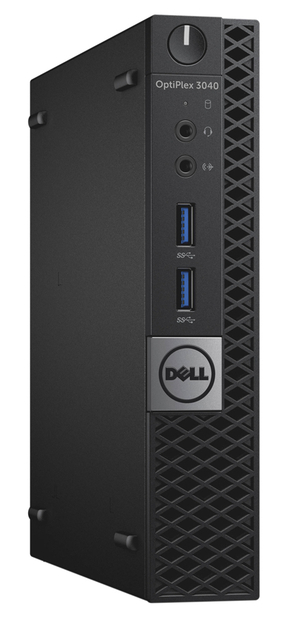 Dell Optiplex 3040 Tiny Refurbished Grade A, Intel Core i3-6100T, 8GB (DDR3), 128GB (SSD), Windows 10 Home