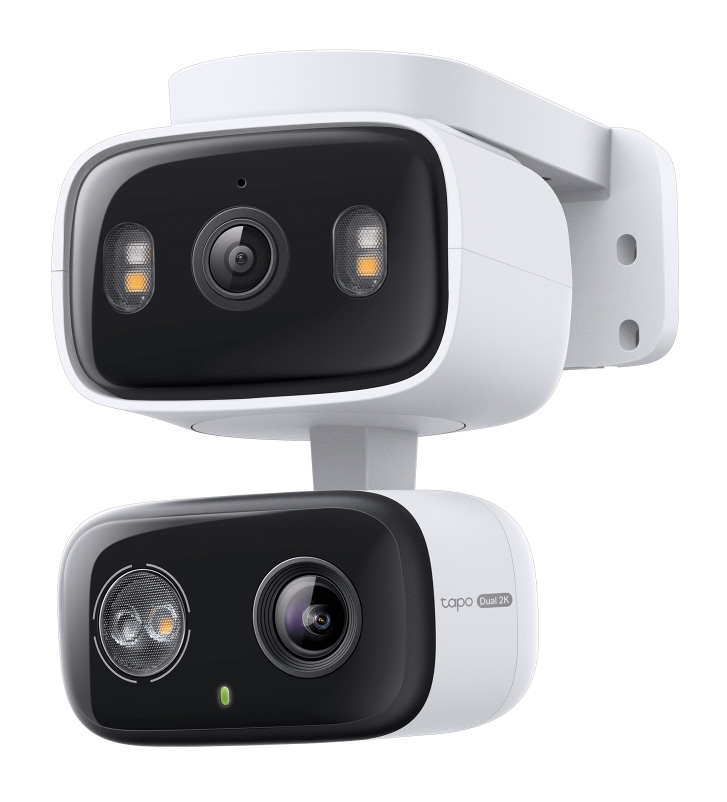 TP-LINK smart κάμερα Tapo C246D, dual lens, 2K/3MP, WiFi, PTZ, IP65, V1.0