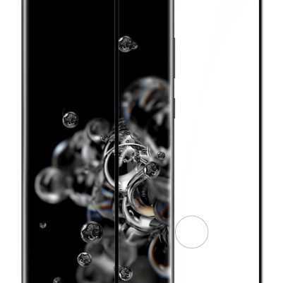 POWERTECH Tempered Glass 5D, Full Glue, Samsung Galaxy S20 Ultra, μαύρο