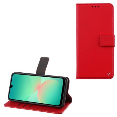 VOLTE-TEL ΘΗΚΗ SAMSUNG A26 5G A266 6.7" ALLURE MAGNET BOOK STAND CLIP RED