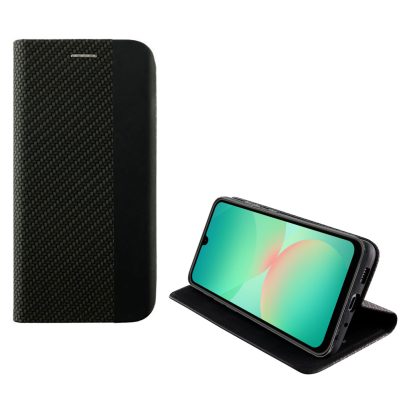 IDOL 1991 ΘΗΚΗ SAMSUNG A26 5G A266 6.7" ELITE ANTI-RFID BOOK STAND BLACK